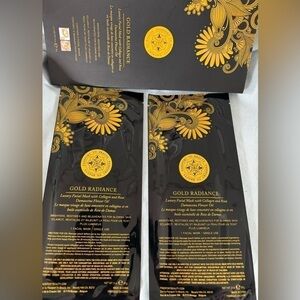 Gold Radiance Luxury Facial Mask with Collagen and Rose Oil - Skincare